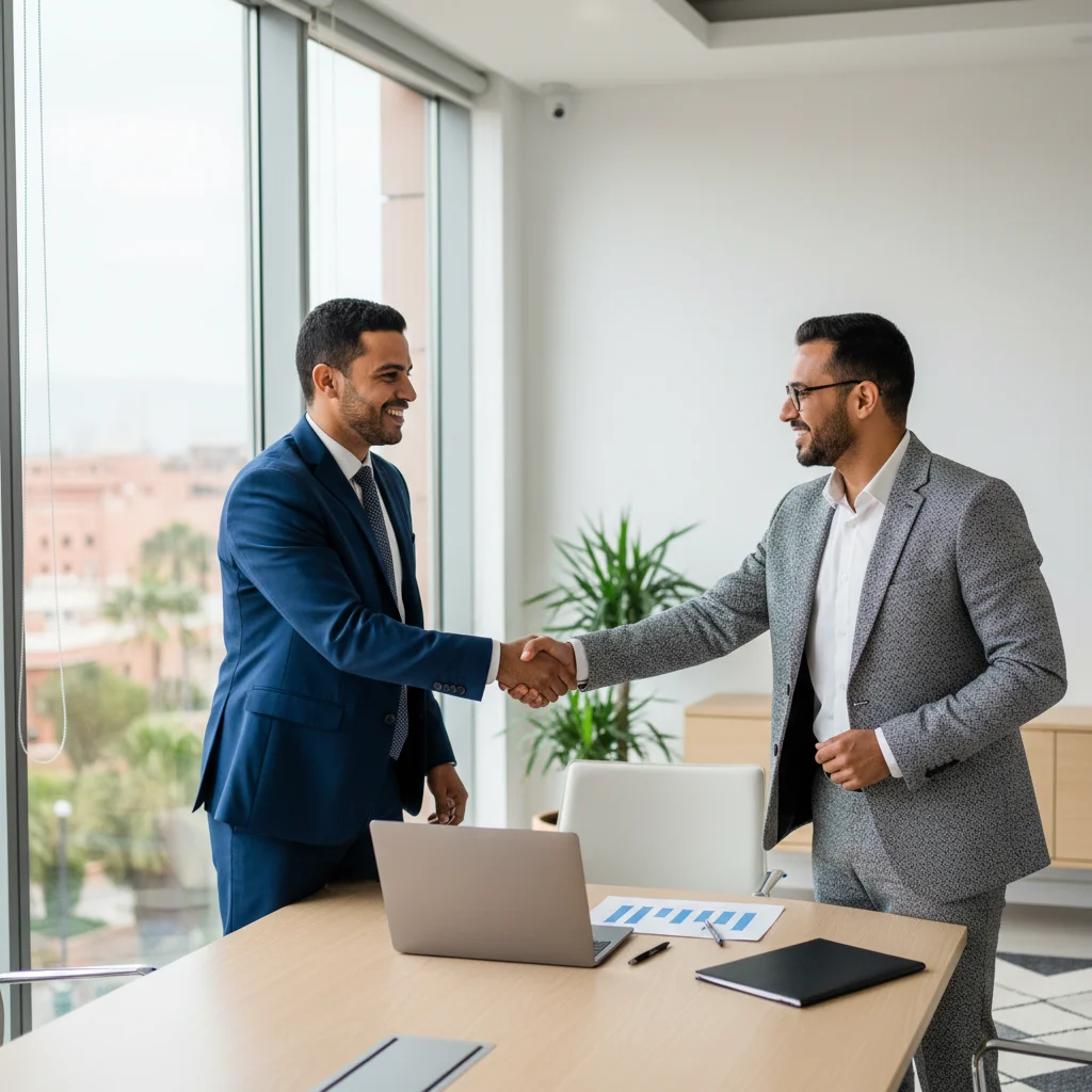 Partenariat de confiance construit avec les entreprises marocaines